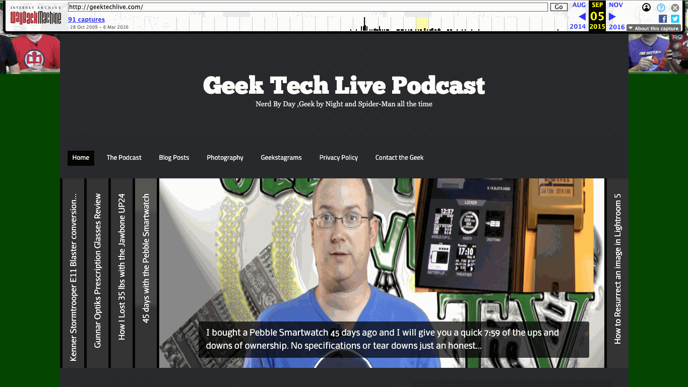 Late Era and Handoff wayback reference